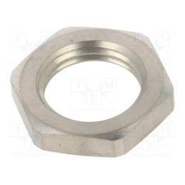 1 pcs x ELESA+GANTER - GN 909.5-M16X1,5 - Nut, M16, 1.5, stainless steel, 22mm