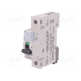 1 pcs x LEGRAND - S 301 C63 TX - Circuit breaker, 230VAC, Inom: 63A, Poles: 1, Charact: C, 6kA, IP20