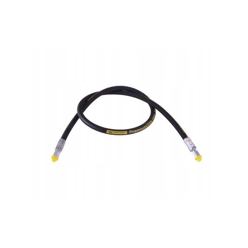 Hydraulic hose 400 bar thread M12x1 5 straight