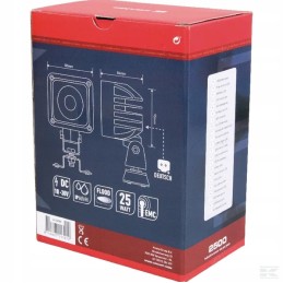 LED work lamp 25w 2500 lm diffused light