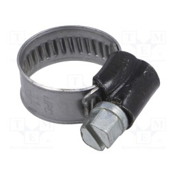 1 pcs x MPC INDUSTRIES - ST011 - Worm gear clamp, W: 9mm, Clamping: 11÷17mm, steel, ST, W1, DIN 3017