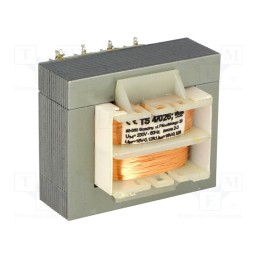 1 pcs x INDEL - TS4/026 - Transformer: mains, 4VA, 230VAC, 18V, 18V, 120mA, 120mA, screw type