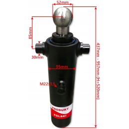 Hydraulic cylinder cylinder piston trailer d 35