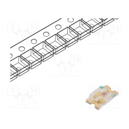 5 pcs x KINGBRIGHT ELECTRONIC - KPHCM-2012EC-T - LED, SMD, 0805, red, 7÷20mcd, 2x1.25x0.4mm, 140°, 2÷2.5V, 20mA, 75mW
