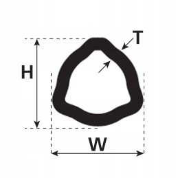 Profile pipe 3m 6 03 00 12512