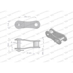 Warynski chain pologniwo sold for 5 pcs