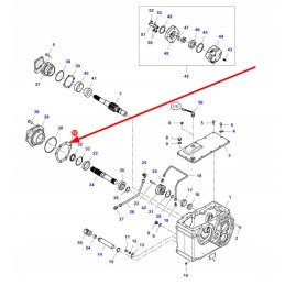 71377719 front axle gear seal 0 005