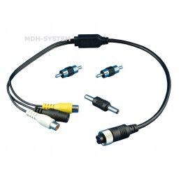 Adapter reduction 4pin m12 4 pin RCA