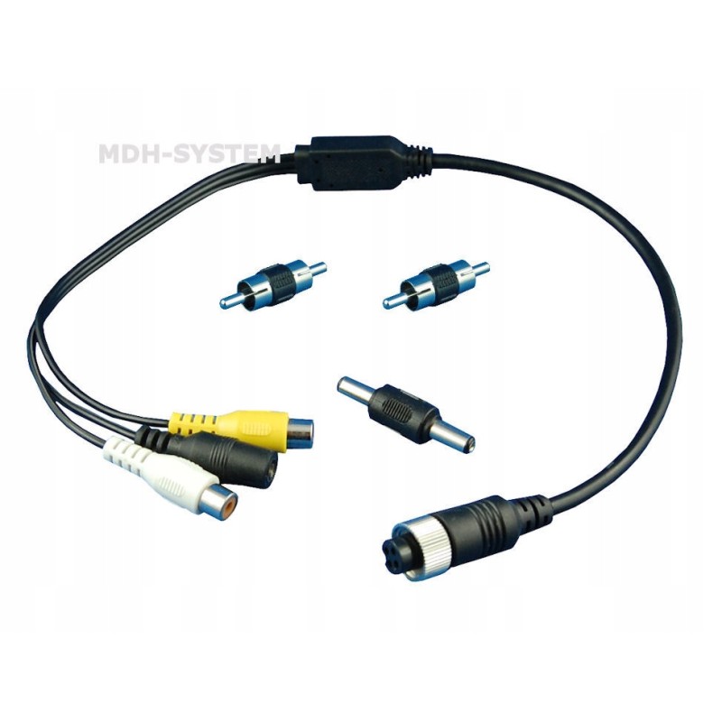 Adapter reduction 4pin m12 4 pin RCA