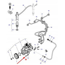 4224746m1 injection pump mounting washer