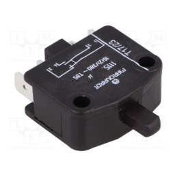 1 pcs x Marquardt - 1115.0101 - Switch: door, Pos: 2, SPST-NO + SPST-NC, 16A/400VAC, 30x13x24mm