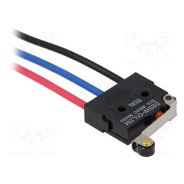 1 pcs x OMRON OCB - D2SW-01L2M - Microswitch SNAP ACTION, 0.1A/125VAC, 0.1A/30VDC, SPDT, ON-(ON)
