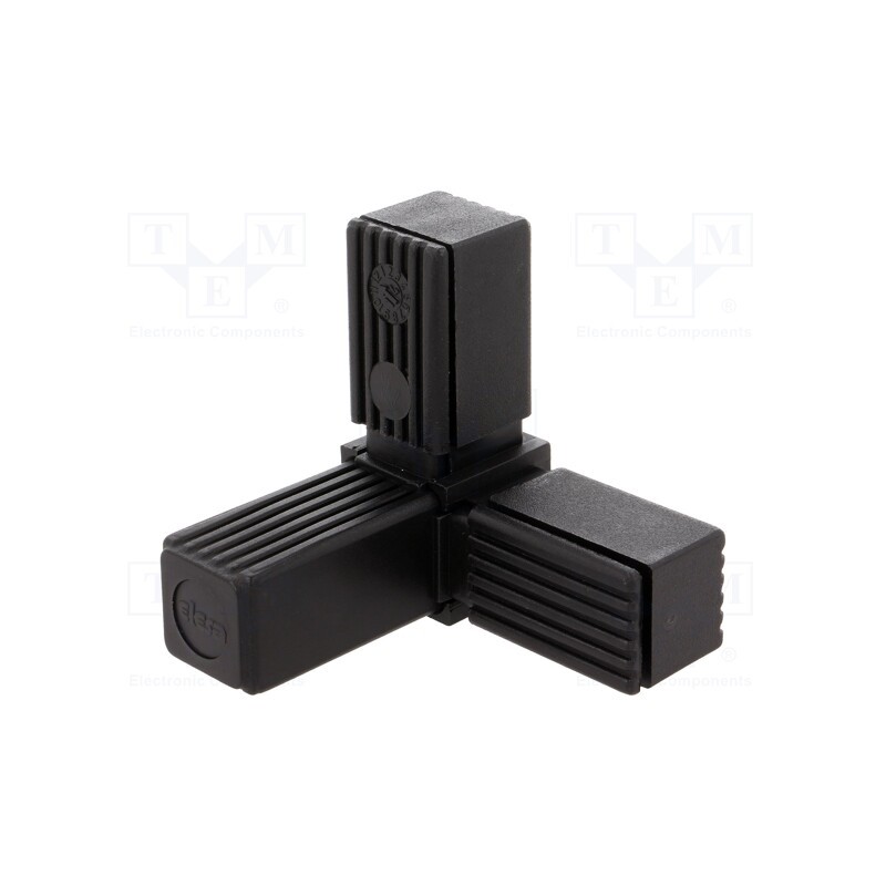 1 pcs x ELESA+GANTER - 430128 -AS - Mounting coupler, for profiles, Mat: polyamide, -30÷100°C, I: 77mm