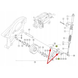 008534 02 Teflon sleeve with flange 26x30x24
