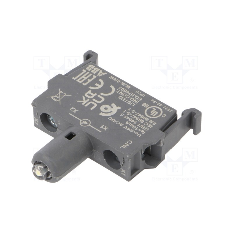 1 pcs x ABB - 1SFA611621R2015 - Illuminating unit, 22mm, Illumin: LED, for back plate, 24VAC