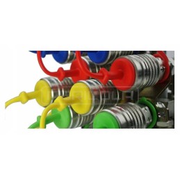 3-section hydraulic distributor with euro socket