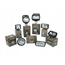 Work lamp with h3 bulb 12v 55w case ih inter