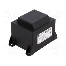 1 pcs x BREVE TUFVASSONS - TEZ30/D230/12V - Transformer: encapsulated, 30VA, 230VAC, 12V, 2.5A, PCB, IP00, TEZ