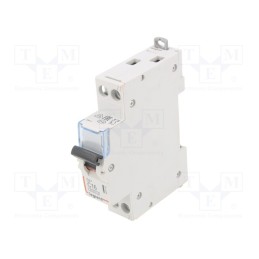 1 pcs x LEGRAND - S 301N C16 DX - Circuit breaker, 400VAC, Inom: 16A, Poles: 1+N, Charact: C, 6kA, IP20