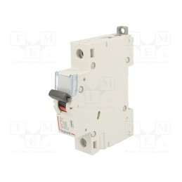1 pcs x LEGRAND - S 301 C16 DX - Circuit breaker, 230VAC, Inom: 16A, Poles: 1, Charact: C, 6kA, IP20
