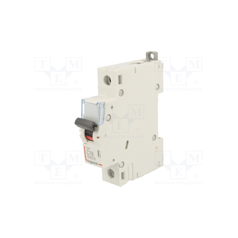 1 pcs x LEGRAND - S 301 C16 DX - Circuit breaker, 230VAC, Inom: 16A, Poles: 1, Charact: C, 6kA, IP20