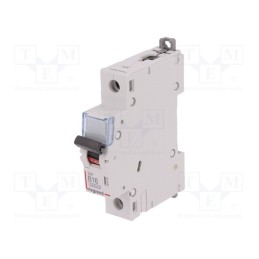 1 pcs x LEGRAND - S 301 B16 DX - Circuit breaker, 230VAC, Inom: 16A, Poles: 1, Charact: B, 6kA, IP20
