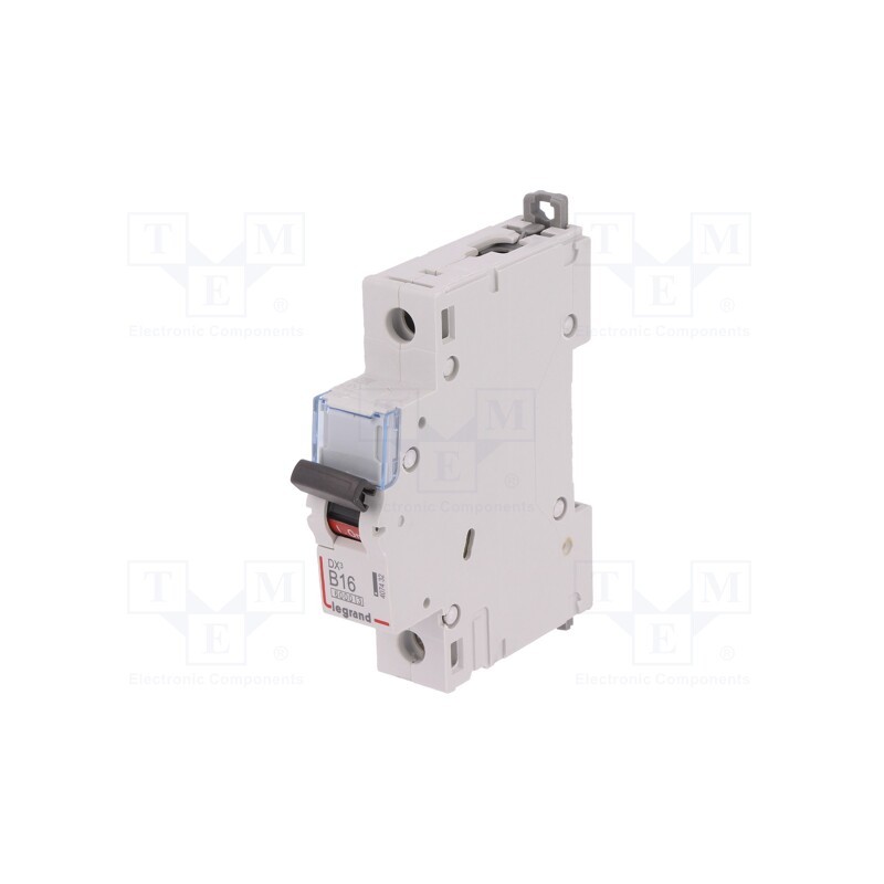 1 pcs x LEGRAND - S 301 B16 DX - Circuit breaker, 230VAC, Inom: 16A, Poles: 1, Charact: B, 6kA, IP20