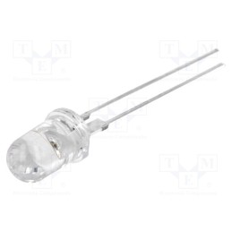 5 pcs x OPTOSUPPLY - OSB5SS5A31A - LED, 5mm, blue, blinking, 2000÷2500mcd, 30°, 3÷4.5V, 20mA