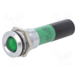 1 pcs x CML INNOVATIVE TECHNOLOGIES - 19400235M - Indicator: LED, green, 230VAC, Ø16mm