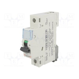1 pcs x LEGRAND - S 301 D25 TX - Circuit breaker, 230VAC, Inom: 25A, Poles: 1, Charact: D, 6kA, IP20