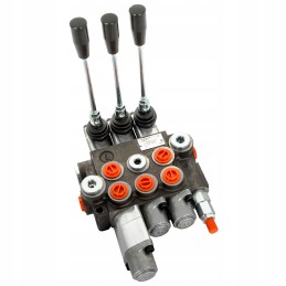 3-section distributor, 40l, with one-sided section