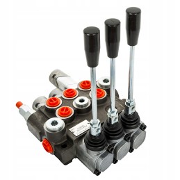 3-section distributor, 40l, with one-sided section