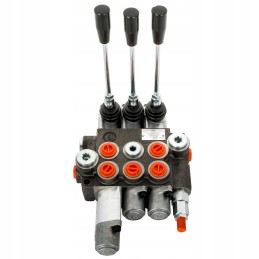 3-section distributor, 40l, with one-sided section