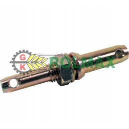 Double-sided lower link screw-on pin 28x5