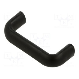 1 pcs x BREVE TUFVASSONS - UCHWYT PFS 250 CZARNY 250 - Accessories: clip