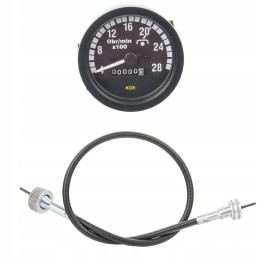 Hour meter tachometer with cable C 330