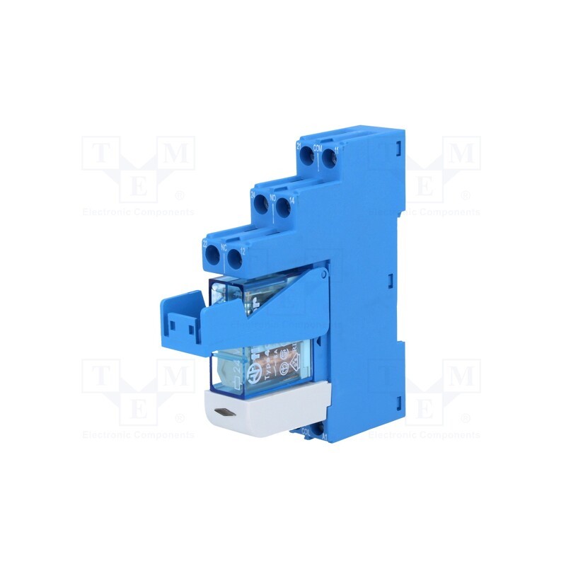 1 pcs x FINDER - 48.52.7.024.0050SPA - Relay: interface, DPDT, Ucoil: 24VDC, 8A, 8A/250VAC, 8A/30VDC