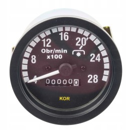 Hour meter tachometer with cable C 330