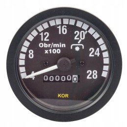 Hour meter tachometer with cable C 330