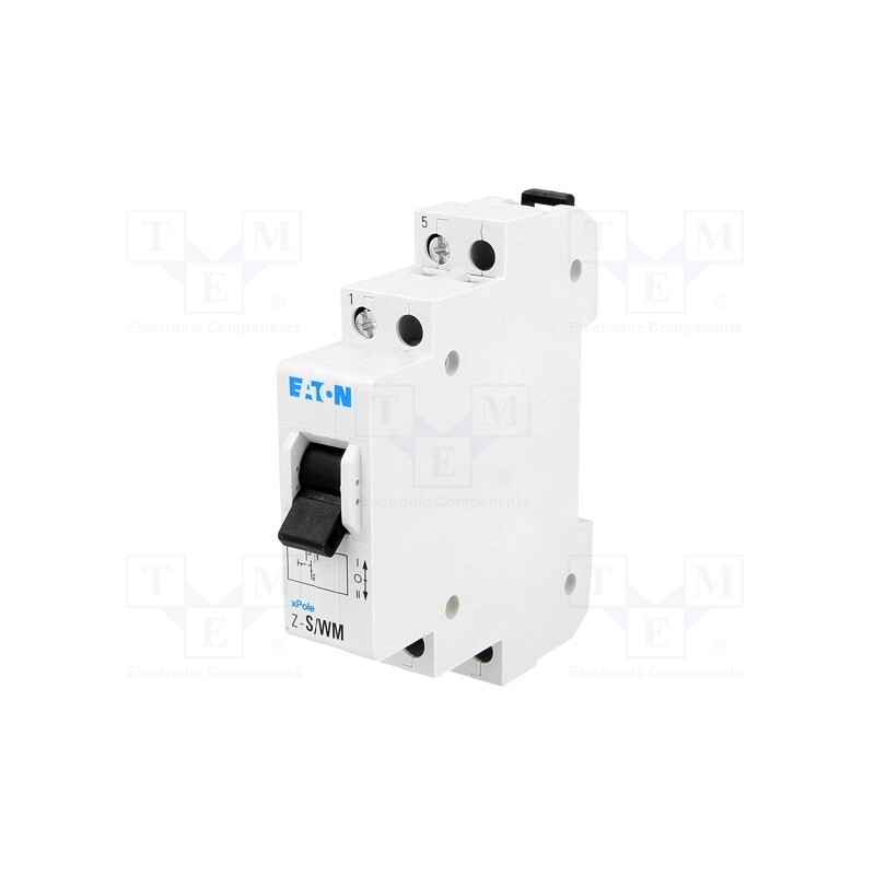 1 pcs x EATON ELECTRIC - Z-S/WM - Module: toggle switch, 230VAC, 16A, IP40, for DIN rail mounting