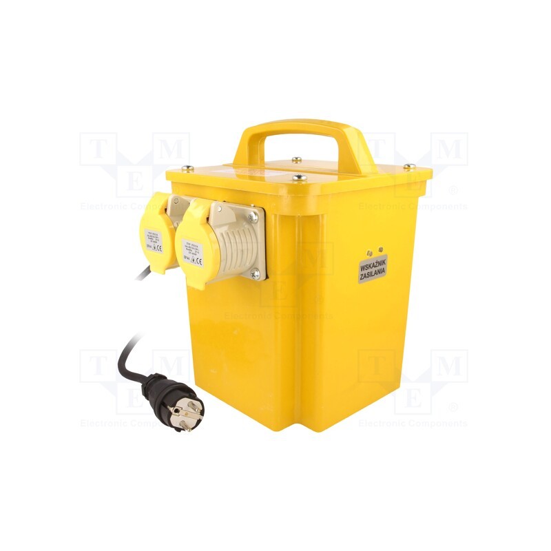 1 pcs x TOROIDY - STO3300 - Transformer: protective, 2.2/3.3kVA, 230VAC, 110V, IP44, encased