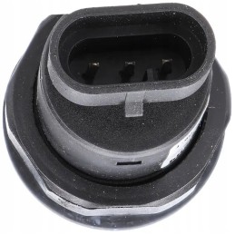 PTO shaft push button switch, round, yellow