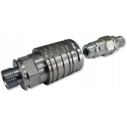 Set of quick connectors euro socket long m18 plug