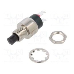 1 pcs x C&K - 8531MZQE2 - Switch: push-button, Pos: 2, SPST, 1A/120VAC, 1A/28VDC, OFF-(ON)