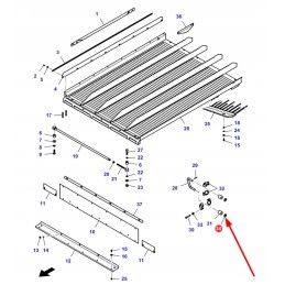 La355501930 washer r19 38 x 3mm