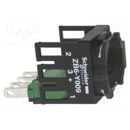 1 pcs x SCHNEIDER ELECTRIC - ZB6Z1B - Contact block, 16mm, Harmony XB6, -40÷70°C, Contacts: NO