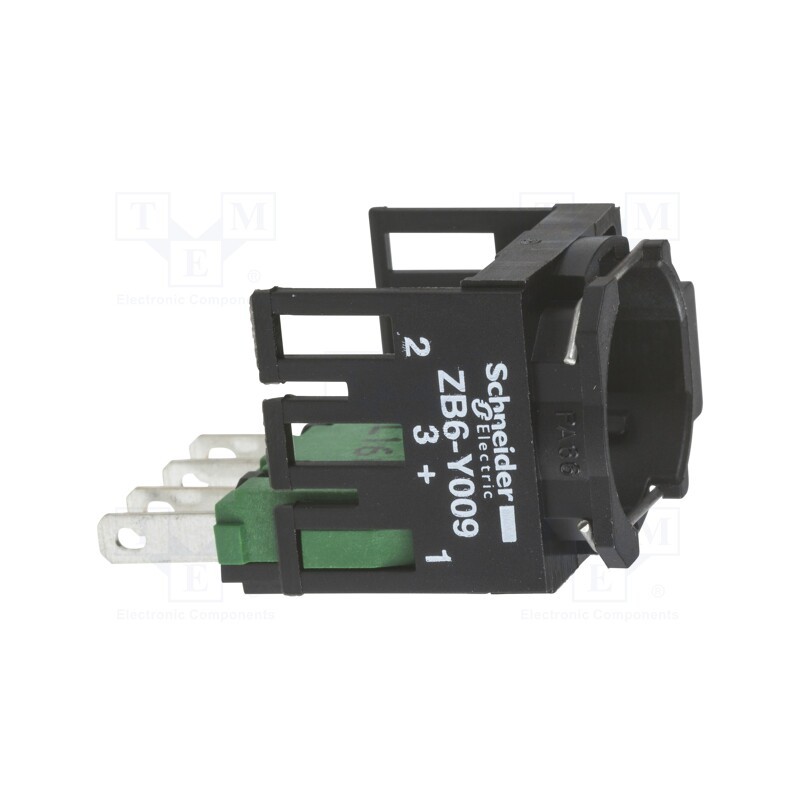 1 pcs x SCHNEIDER ELECTRIC - ZB6Z1B - Contact block, 16mm, Harmony XB6, -40÷70°C, Contacts: NO