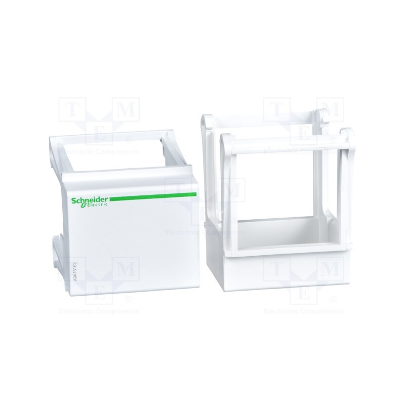 1 pcs x SCHNEIDER ELECTRIC - A9A15152 - Mounting unit, 22mm, Acti 9, for DIN rail mounting