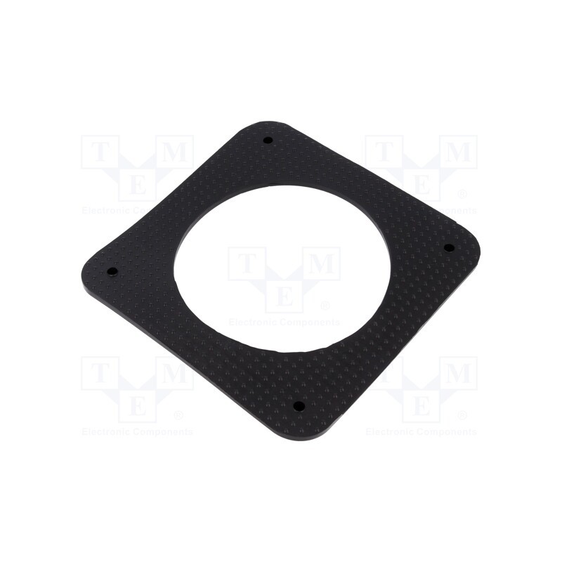 1 pcs x ELESA+GANTER - GN 148.2-168-B -AS - Washer, rubber, Shore hardness: 68±5, No.of mount.holes: 4