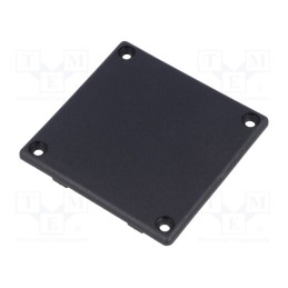 1 pcs x FATH - 91195 -AS - Stopper, for profiles, Width of the groove: 10mm, W: 80mm, L: 80mm